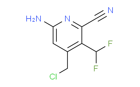 AM134845 | 1805211-35-1 | 6-Amino-4-(chloromethyl)-2-cyano-3-(difluoromethyl)pyridine