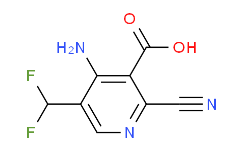 AM134849 | 1805935-38-9 | 4-Amino-2-cyano-5-(difluoromethyl)pyridine-3-carboxylic acid
