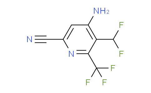 AM134850 | 1804966-36-6 | 4-Amino-6-cyano-3-(difluoromethyl)-2-(trifluoromethyl)pyridine