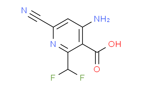 AM134852 | 1805061-20-4 | 4-Amino-6-cyano-2-(difluoromethyl)pyridine-3-carboxylic acid