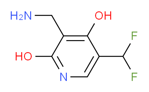 3-(Aminomethyl)-5-(difluoromethyl)-2,4-dihydroxypyridine