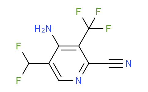 AM134865 | 1805929-45-6 | 4-Amino-2-cyano-5-(difluoromethyl)-3-(trifluoromethyl)pyridine