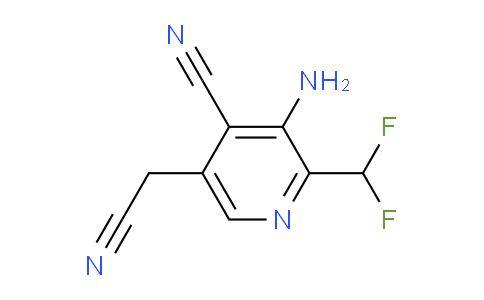 AM134868 | 1805347-68-5 | 3-Amino-4-cyano-2-(difluoromethyl)pyridine-5-acetonitrile