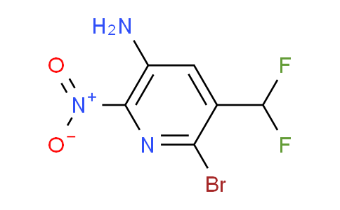 AM134871 | 1805334-17-1 | 5-Amino-2-bromo-3-(difluoromethyl)-6-nitropyridine