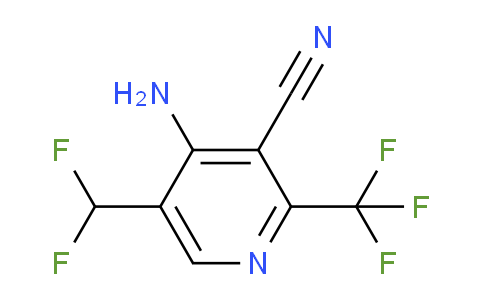 AM134872 | 1805108-82-0 | 4-Amino-3-cyano-5-(difluoromethyl)-2-(trifluoromethyl)pyridine