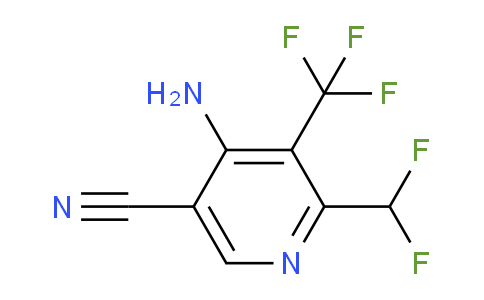 AM134876 | 1804966-43-5 | 4-Amino-5-cyano-2-(difluoromethyl)-3-(trifluoromethyl)pyridine