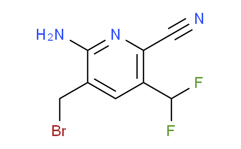 AM134879 | 1805269-90-2 | 2-Amino-3-(bromomethyl)-6-cyano-5-(difluoromethyl)pyridine