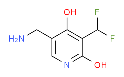 5-(Aminomethyl)-3-(difluoromethyl)-2,4-dihydroxypyridine
