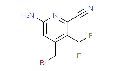 AM134883 | 1805210-69-8 | 6-Amino-4-(bromomethyl)-2-cyano-3-(difluoromethyl)pyridine