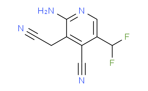 AM134888 | 1805339-58-5 | 2-Amino-4-cyano-5-(difluoromethyl)pyridine-3-acetonitrile