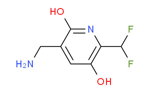 3-(Aminomethyl)-6-(difluoromethyl)-2,5-dihydroxypyridine