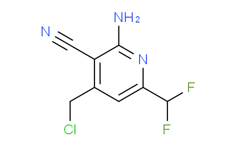 AM134912 | 1805325-49-8 | 2-Amino-4-(chloromethyl)-3-cyano-6-(difluoromethyl)pyridine
