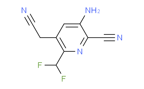 AM134913 | 1804700-04-6 | 3-Amino-2-cyano-6-(difluoromethyl)pyridine-5-acetonitrile