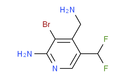 AM134930 | 1805088-94-1 | 2-Amino-4-(aminomethyl)-3-bromo-5-(difluoromethyl)pyridine
