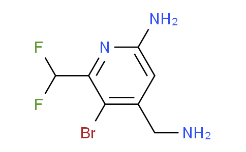 AM134931 | 1805089-03-5 | 6-Amino-4-(aminomethyl)-3-bromo-2-(difluoromethyl)pyridine