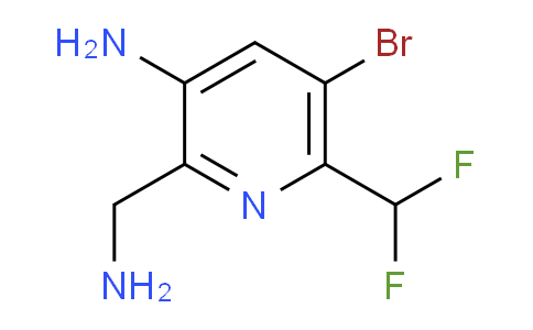 3-Amino-2-(aminomethyl)-5-bromo-6-(difluoromethyl)pyridine