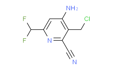 AM134948 | 1805346-72-8 | 4-Amino-3-(chloromethyl)-2-cyano-6-(difluoromethyl)pyridine