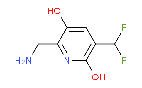 2-(Aminomethyl)-5-(difluoromethyl)-3,6-dihydroxypyridine