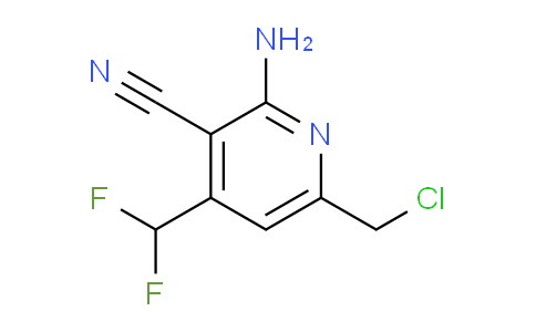 AM134966 | 1805325-54-5 | 2-Amino-6-(chloromethyl)-3-cyano-4-(difluoromethyl)pyridine