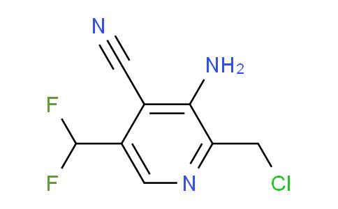 AM134971 | 1805325-61-4 | 3-Amino-2-(chloromethyl)-4-cyano-5-(difluoromethyl)pyridine