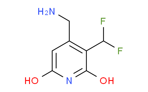 4-(Aminomethyl)-3-(difluoromethyl)-2,6-dihydroxypyridine