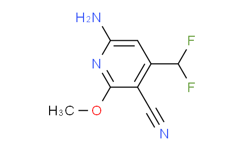 6-Amino-3-cyano-4-(difluoromethyl)-2-methoxypyridine