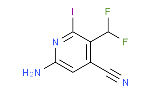 AM135005 | 1805927-99-4 | 6-Amino-4-cyano-3-(difluoromethyl)-2-iodopyridine