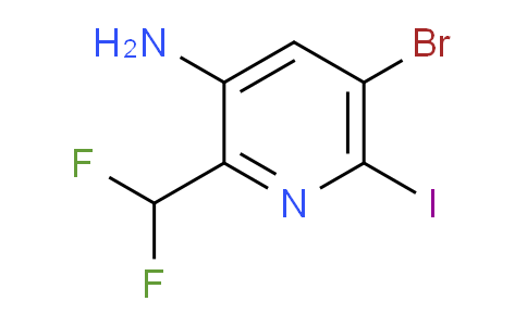 AM135014 | 1805287-66-4 | 3-Amino-5-bromo-2-(difluoromethyl)-6-iodopyridine