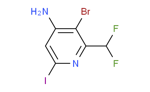 AM135027 | 1805258-90-5 | 4-Amino-3-bromo-2-(difluoromethyl)-6-iodopyridine