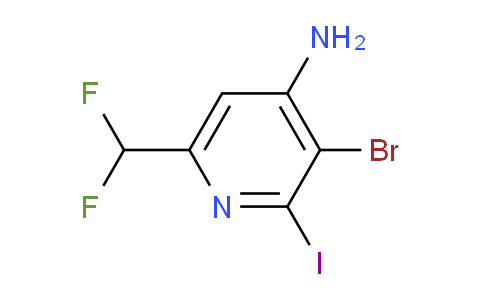 AM135030 | 1805087-06-2 | 4-Amino-3-bromo-6-(difluoromethyl)-2-iodopyridine