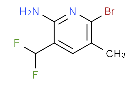 AM135033 | 1805206-98-7 | 2-Amino-6-bromo-3-(difluoromethyl)-5-methylpyridine