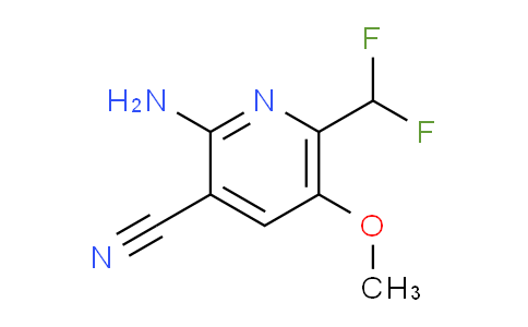 2-Amino-3-cyano-6-(difluoromethyl)-5-methoxypyridine