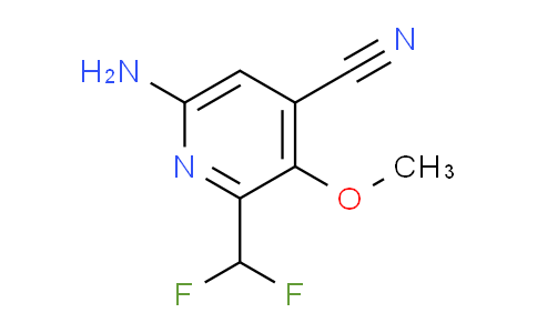 6-Amino-4-cyano-2-(difluoromethyl)-3-methoxypyridine