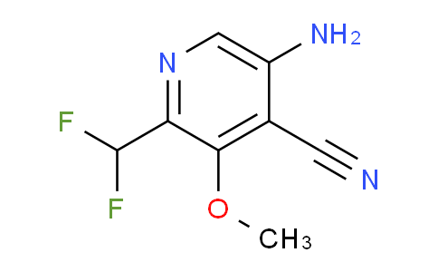 5-Amino-4-cyano-2-(difluoromethyl)-3-methoxypyridine