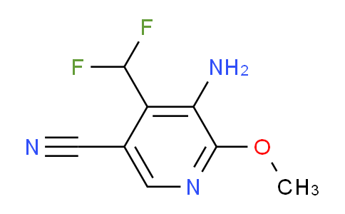 3-Amino-5-cyano-4-(difluoromethyl)-2-methoxypyridine