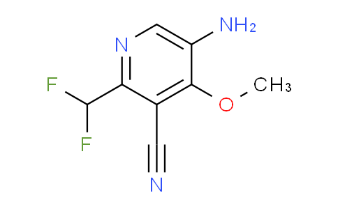 5-Amino-3-cyano-2-(difluoromethyl)-4-methoxypyridine