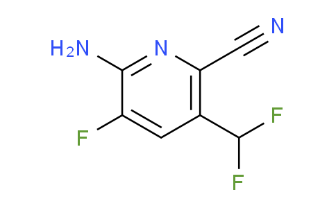 AM135082 | 1805055-65-5 | 2-Amino-6-cyano-5-(difluoromethyl)-3-fluoropyridine