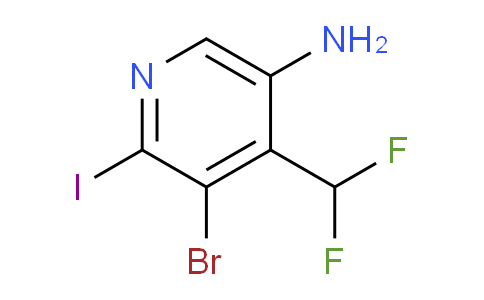 AM135091 | 1805332-49-3 | 5-Amino-3-bromo-4-(difluoromethyl)-2-iodopyridine
