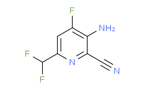 AM135092 | 1805209-12-4 | 3-Amino-2-cyano-6-(difluoromethyl)-4-fluoropyridine