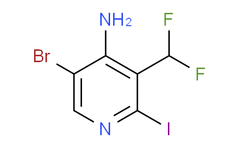 AM135101 | 1806824-31-6 | 4-Amino-5-bromo-3-(difluoromethyl)-2-iodopyridine
