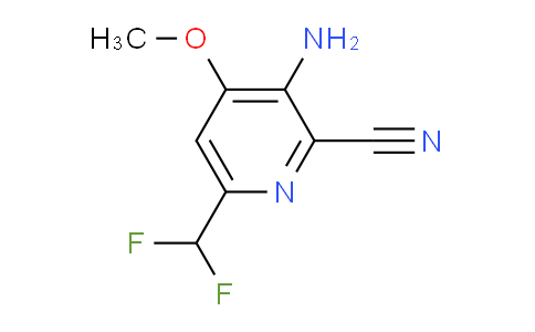 AM135110 | 1806835-61-9 | 3-Amino-2-cyano-6-(difluoromethyl)-4-methoxypyridine