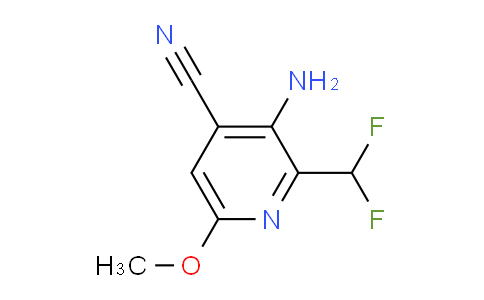 AM135113 | 1806812-23-6 | 3-Amino-4-cyano-2-(difluoromethyl)-6-methoxypyridine