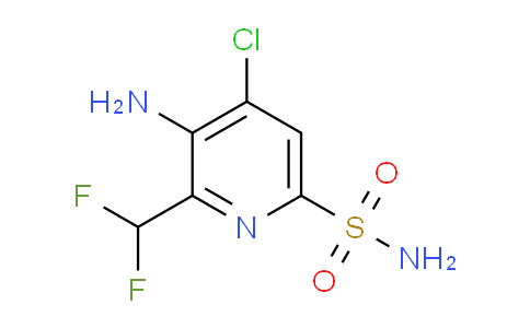 AM135114 | 1803669-76-2 | 3-Amino-4-chloro-2-(difluoromethyl)pyridine-6-sulfonamide