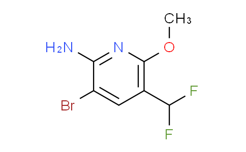 AM135116 | 1805332-65-3 | 2-Amino-3-bromo-5-(difluoromethyl)-6-methoxypyridine