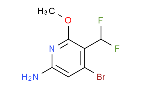 6-Amino-4-bromo-3-(difluoromethyl)-2-methoxypyridine