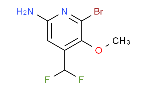 AM135130 | 1806824-52-1 | 6-Amino-2-bromo-4-(difluoromethyl)-3-methoxypyridine