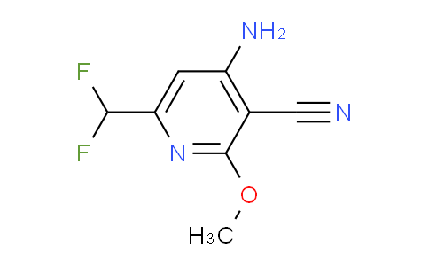 4-Amino-3-cyano-6-(difluoromethyl)-2-methoxypyridine