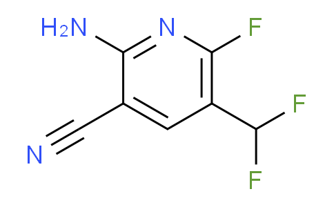 AM135137 | 1806810-54-7 | 2-Amino-3-cyano-5-(difluoromethyl)-6-fluoropyridine