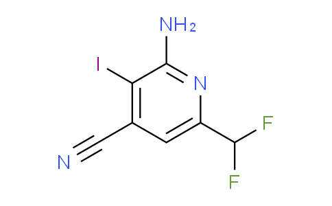 AM135140 | 1806839-67-7 | 2-Amino-4-cyano-6-(difluoromethyl)-3-iodopyridine