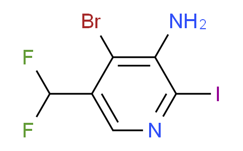 AM135141 | 1806818-56-3 | 3-Amino-4-bromo-5-(difluoromethyl)-2-iodopyridine